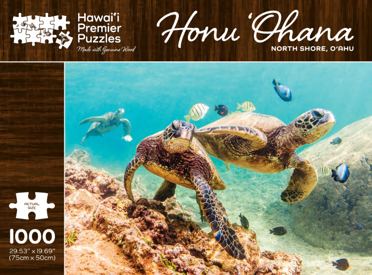 Honu Ohana - North Shore, Oahu - Hawaii Premier Puzzles